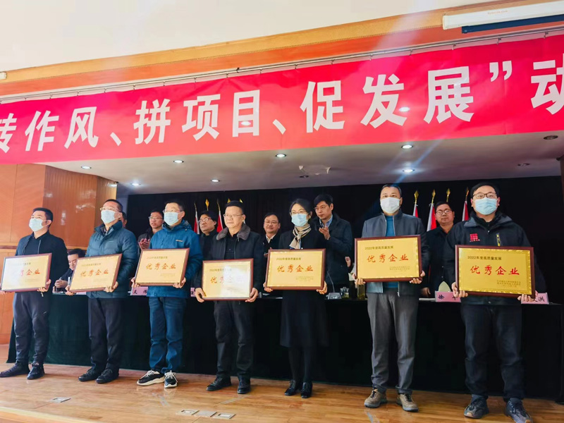 STETON won the honor of excellent enterprise with high-quality development in 2022